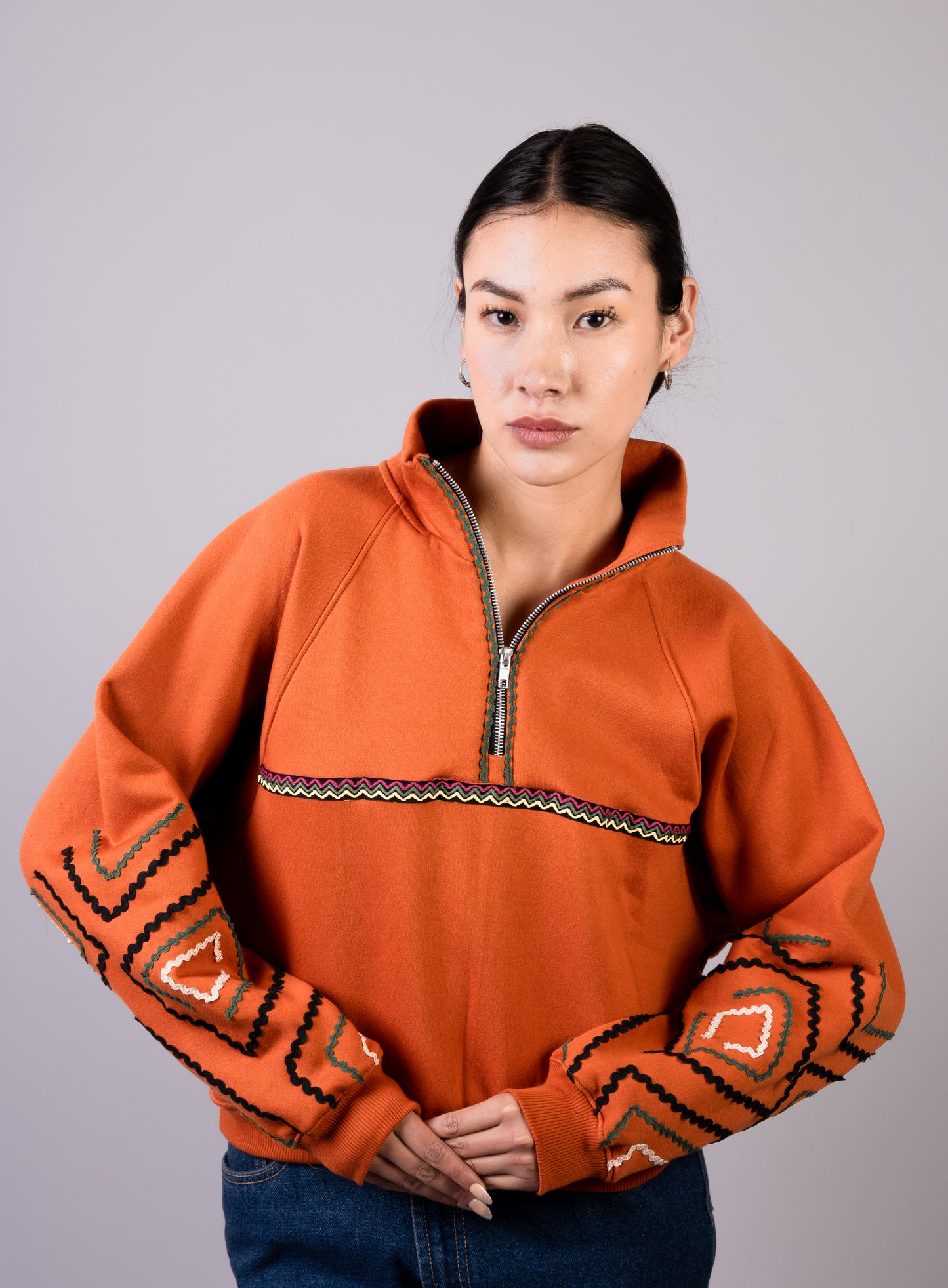 ANDEAN HALF ZIP T-SHIRT